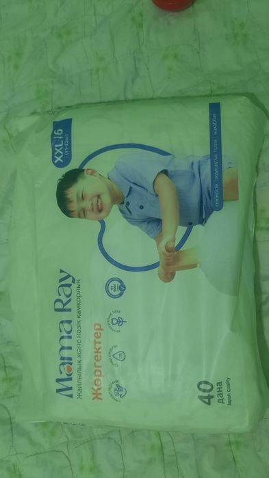 Памперс XXL/6 за 3500