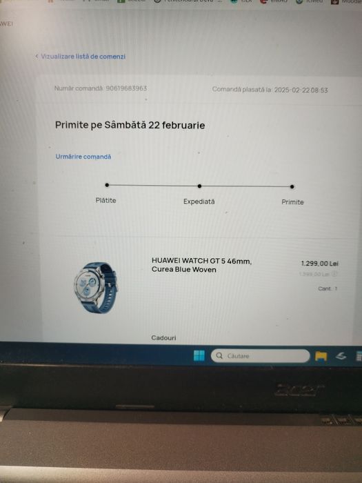 Huawei GT5, garanție 1 an