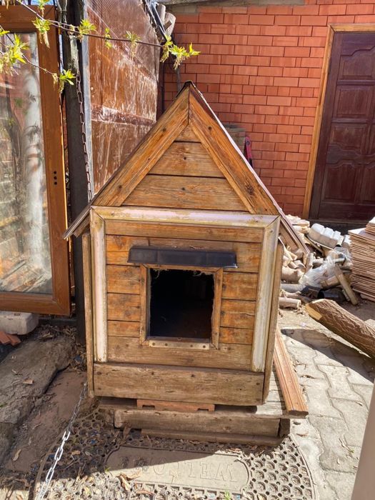 Пролам будку для собаки