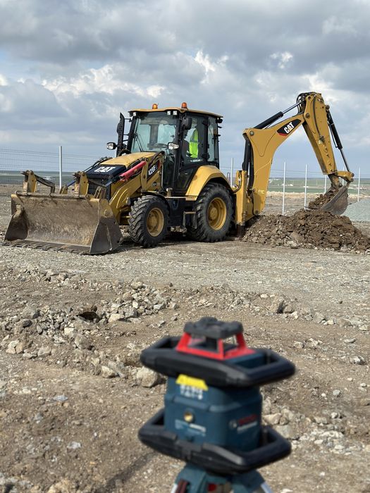 Inchirieri utilaje, buldoexcavator, compactor, excavator