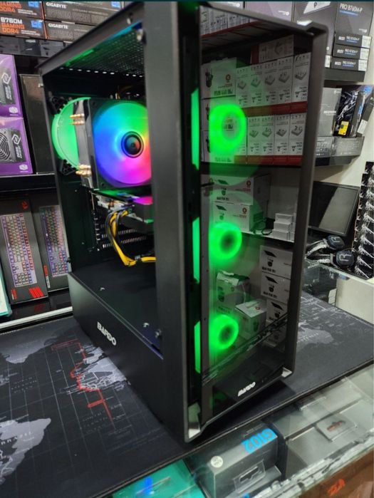 Компьютер комплект для игр,дизайна,монтажа,трейденга