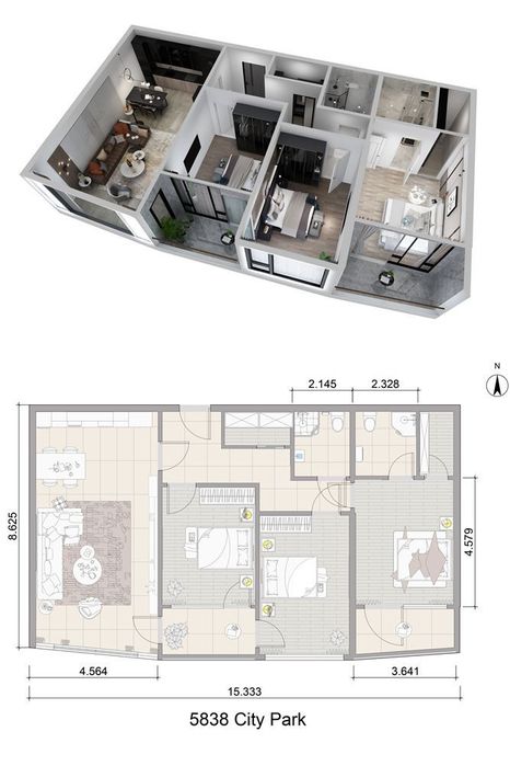 Продава се Четиристаен апартамент в Варна, Трошево - 138 кв.м за 1957 €/кв.м - Снимка #8