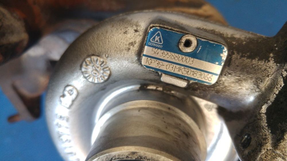 turbina 1.9 tdi atd vw polo 9n audi a3 skoda fabia seat ibiza 54399880003