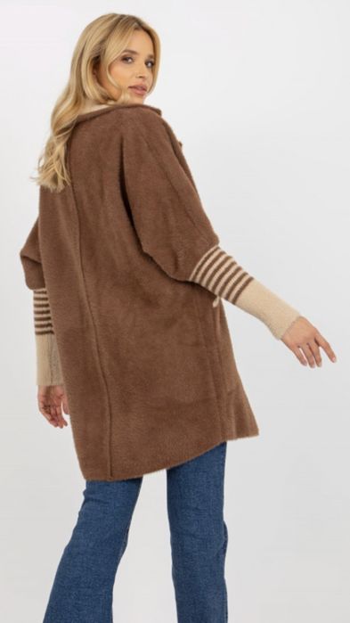 Дамско палто с ангора