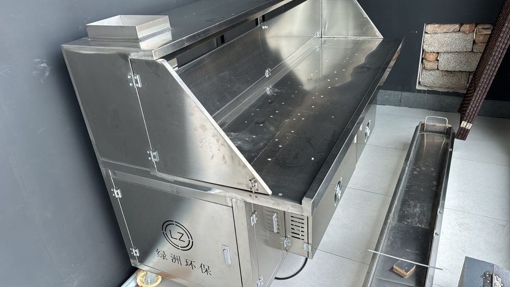 Грилл-мангал с фильтром