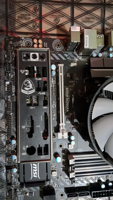 MSI B350m Bazooka + Ryzen 5 2600  + ID Cooling DK07A
