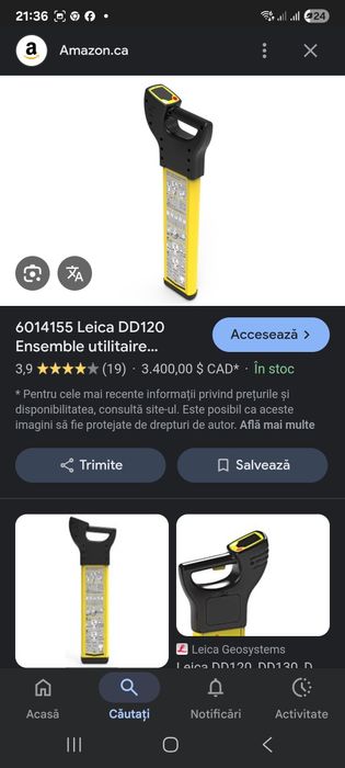 Echipament pentru detecție și localizare Leica DD120,DA175