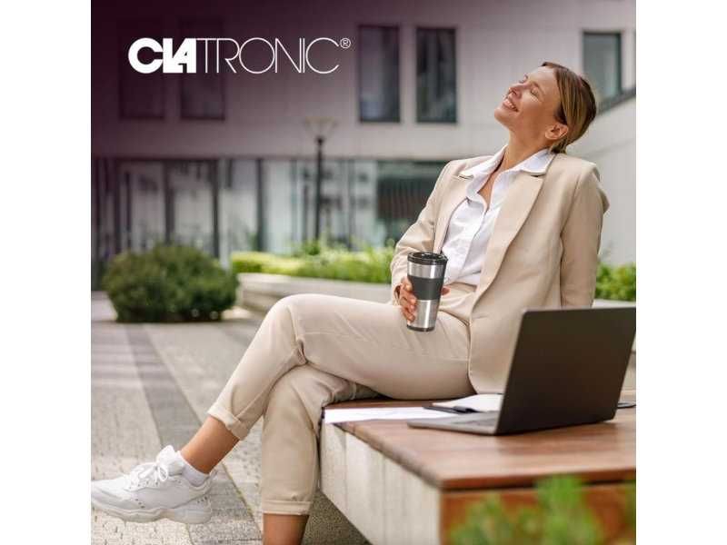 Кафе Машина с Термо Чаша Clatronic KA 3733, 400 мл, 750 W