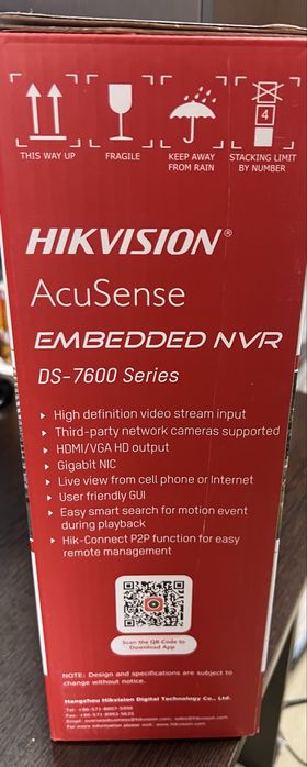 Видеорегистратор IP hikvision