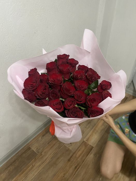 Розы 25 штук , свежие