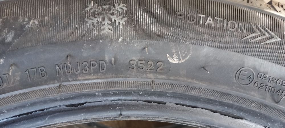 Зимни гуми 255/45/19