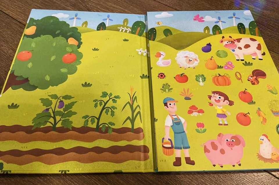 Магнитна игра Ферма - 60см