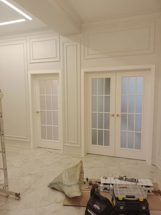 Установка межкомнатных дверей