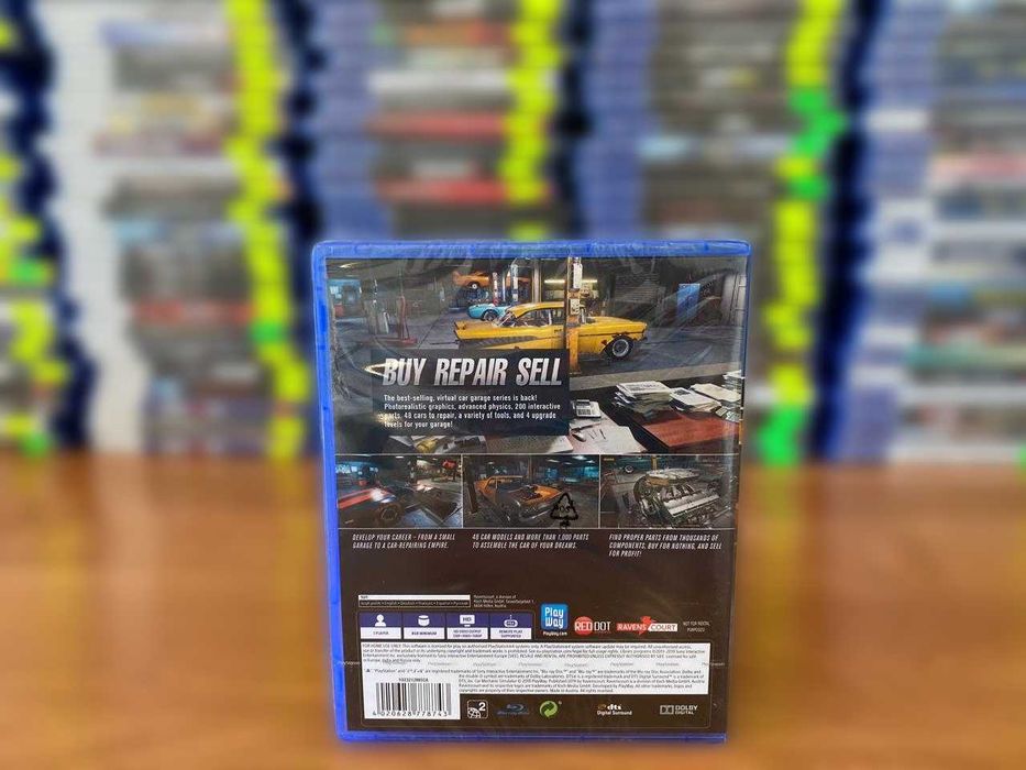 Новый Car Mechanic Simulator PS4/PS5 Cимулятор Автомеханика Пс4