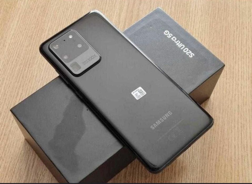 Samsung Galaxy S20 Ultra 5G; Black