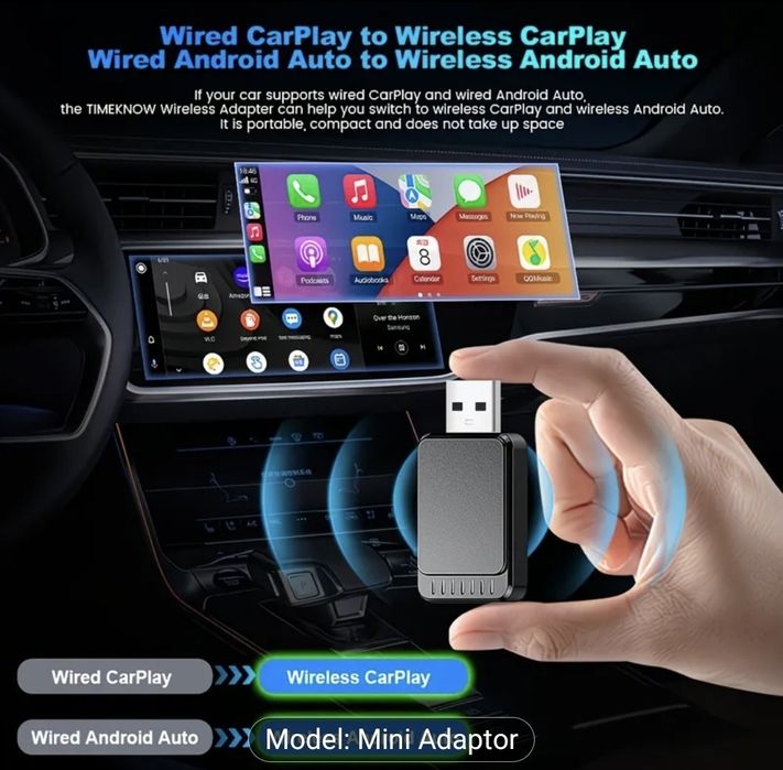 Stick wireles Android auto/Car play