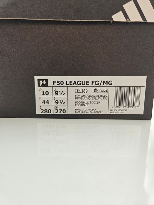 Ghete fotbal noi Adidas F50 League FG/MG