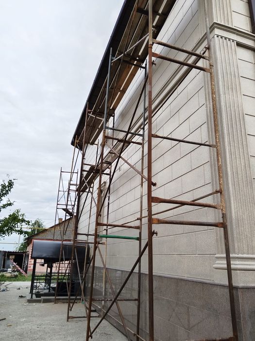 Фасадные леса, аренда лесов