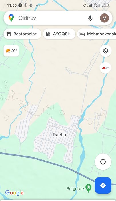 Срочно Сотилади, ДАЧА куриш учун шинам жой