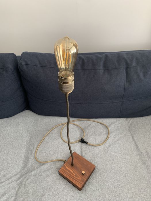 Винтидж настолна рампа с подвижно рамо, димираща