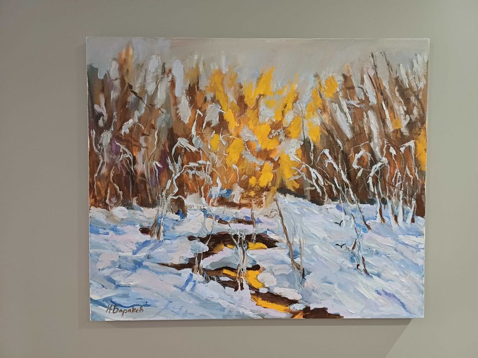 Маслена картина на платно с подрамка