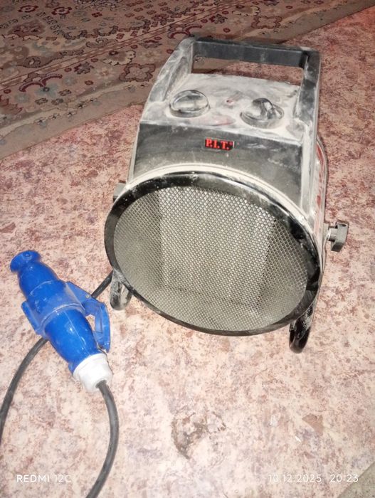 Теплевая электрически пушка