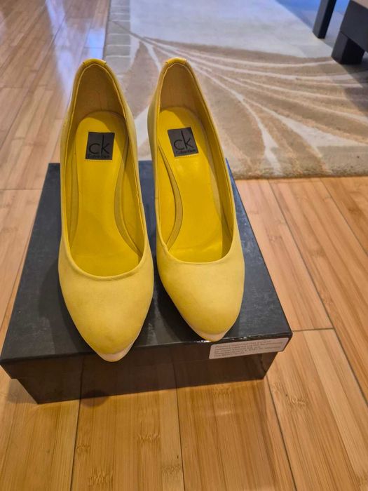 Обувки на платформа Calvin Kline