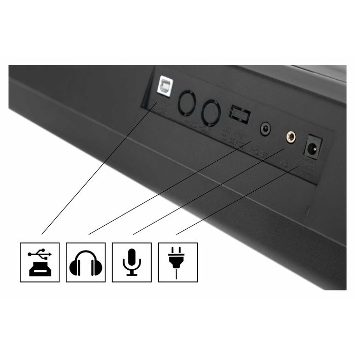 Set Orga FunKey 61 Edition Touch BK + McGrey Stand Z