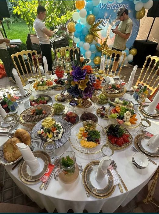 Прокат стол стул и посуда