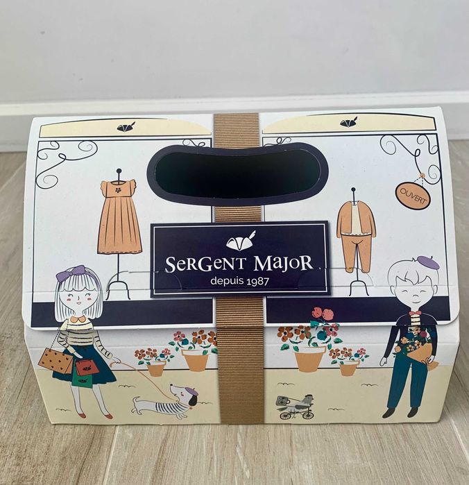 Летен комплект от 3 част за новородено момиче на Sergent Major