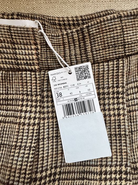 Плисирана пола Mango