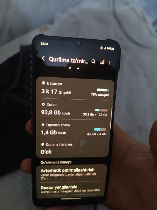 Samsung A32 sotiladi holati yaxshi