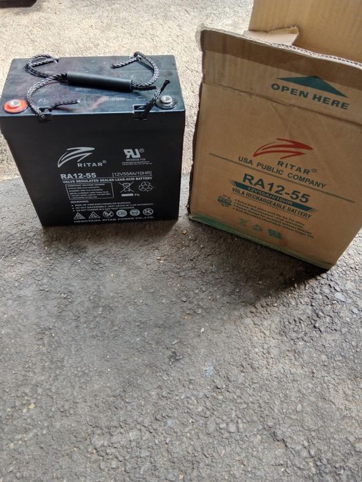 Продам аккумуляторы 12в 55а