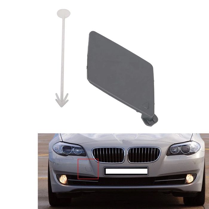 868 Капачка BMW F10 F11 теглич кука Бмв ф10 Предна броня сериа 5