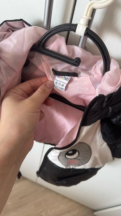 Куртка плюс комбинезон для девочки весна-осень