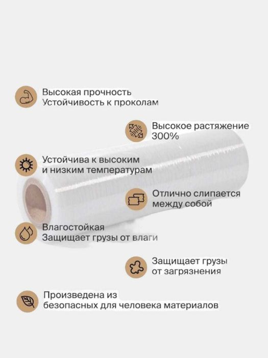 Strech plyonka ishlab chiqaruvchidan Vodiyda