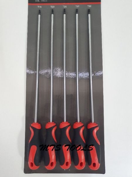 Set surubelnite torx T15 T20 T25 T30 300mm