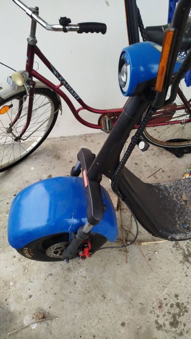 Scuter electric baterie dublă 40 amperi autonomie 90 km