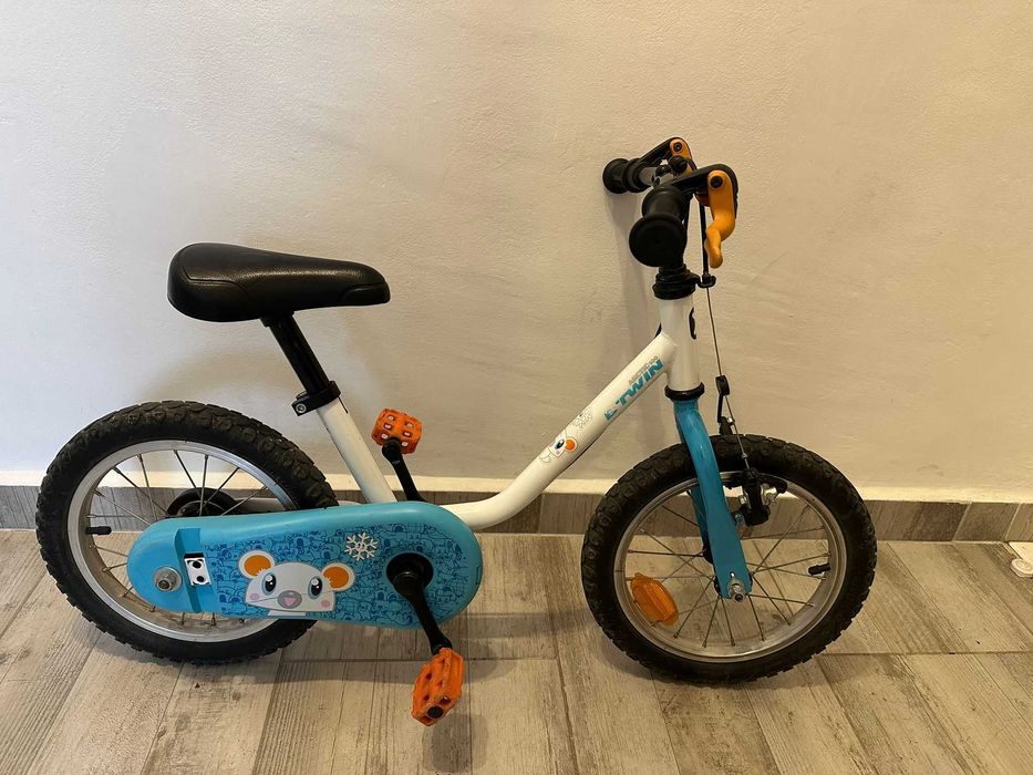 Bicicleta BTwin 14 inch 3-5 Ani