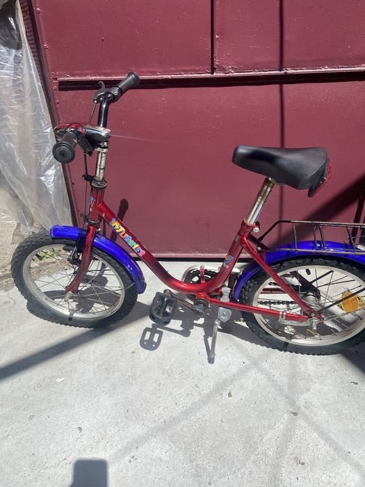 Детски велосипед с контра и реголируема седалка