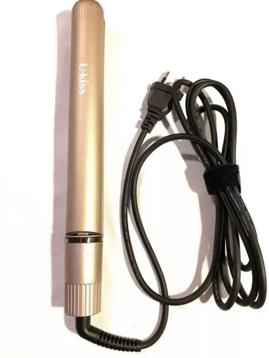 Маша за изправяне на коса U-Kiss 2 в 1, керамична плаваща плоча