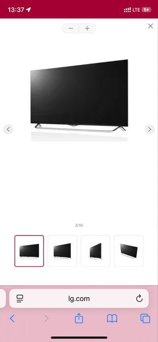 Smart-Tv  Lg55ub850 55 диагональ