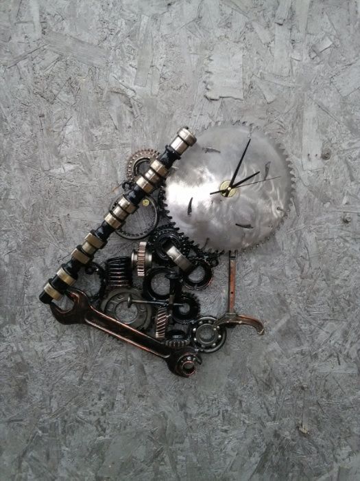 Ceas perete stil industrial, CADOU CORPORATIV,Steampunk,unicat