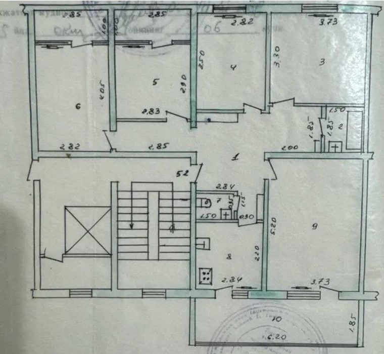 Продается 5 Комнатная 102м2 Кушбеги Яккасарайский р-н