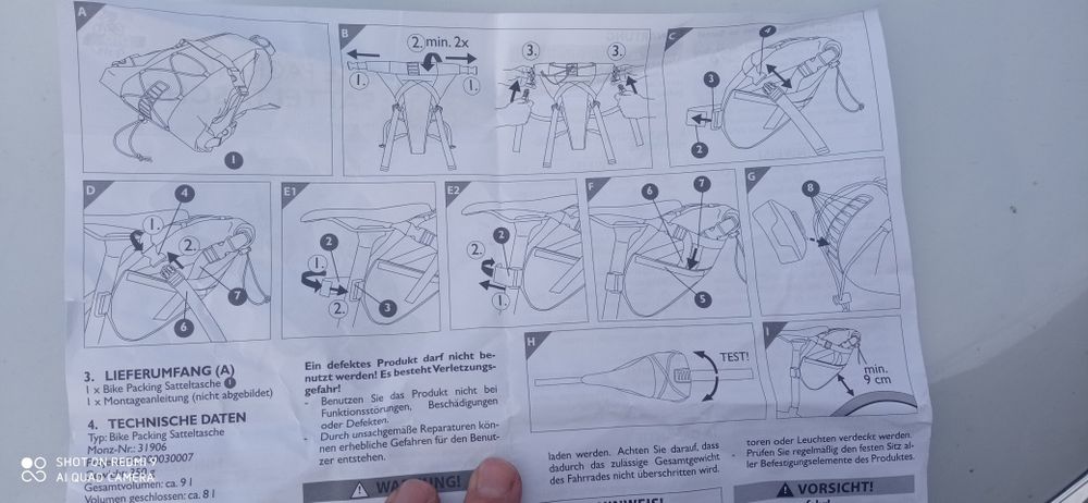 Coburi bicicleta, geanta treking