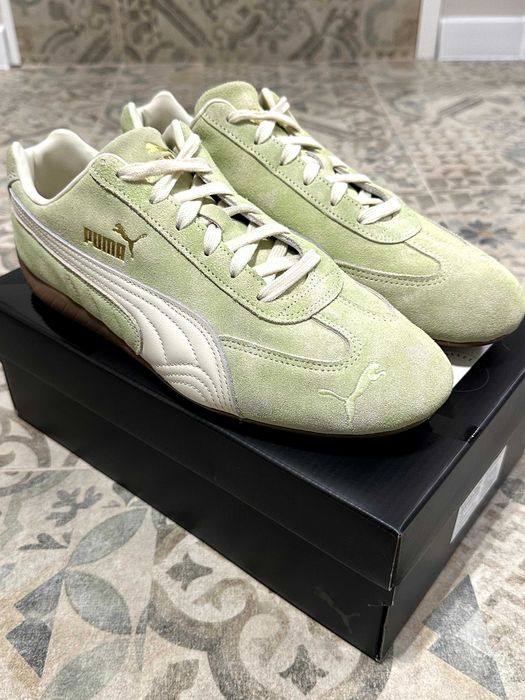 НОВИ - PUMA Speedcat 44 EU Cool Cucumber-Alpine Snow