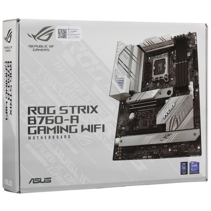 - Материнская плата MB Asus ROG Strix B760-A Gaming WiFi DDR5