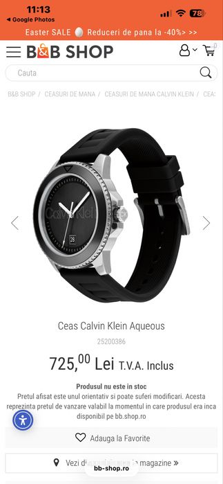 Ceas Calvin Klein Nou