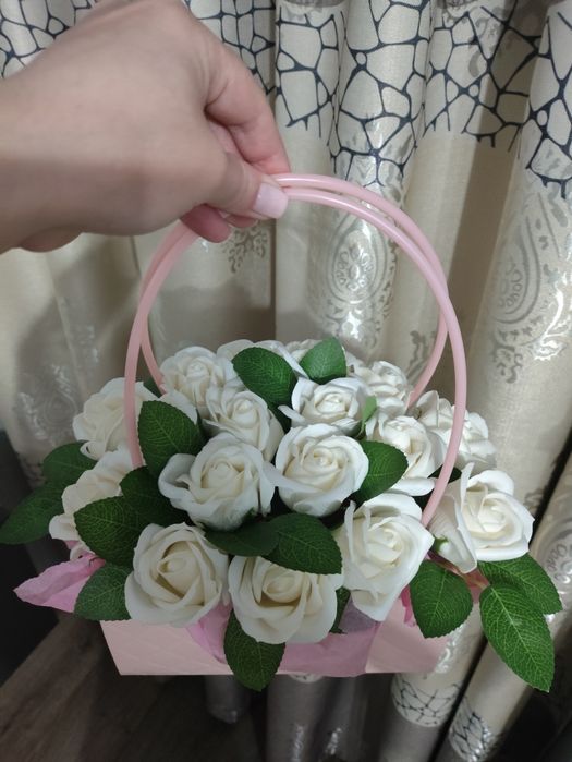 Мыльные розы,лукошки