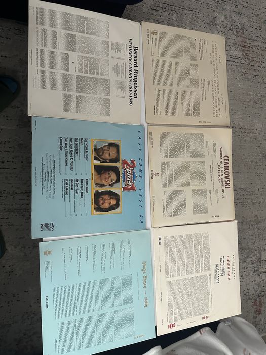 Vyniluri de colectie muzica clasica si straina anii 80’